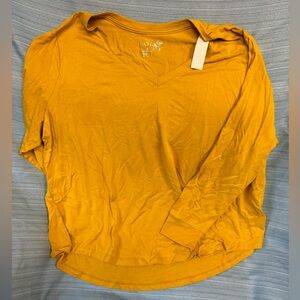 Terra & Sky V-Neck Long Sleeve size 2X